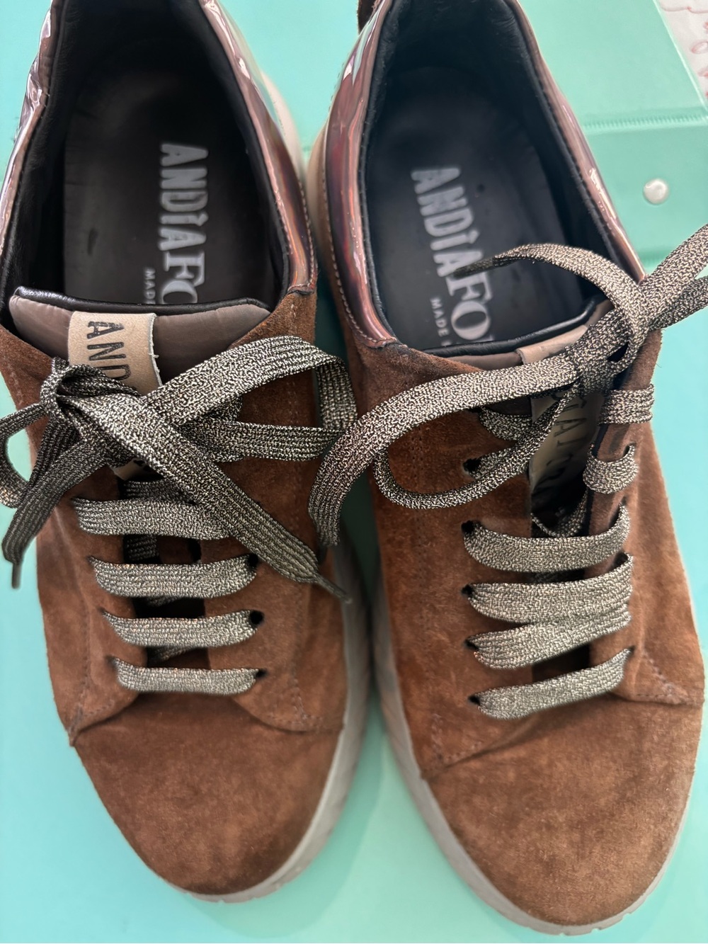 Andia Fora suede casual shoe/sneaker
